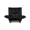 Dark Blue Leather Ds 121 Armchair with Function from de Sede 3