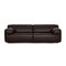 Dark Brown Leather Three-Seater Ds 0820 Couch from de Sede 1