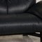 Dark Blue Leather Ds 121 Armchair with Function from de Sede, Image 4