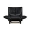 Dark Blue Leather Ds 121 Armchair with Function from de Sede 3