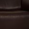 Sofá de tres plazas Ds 47 de cuero marrón con función de de Sede, Imagen 4