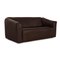Brown Leather Three-Seater Ds 47 Couch with Function from de Sede 8