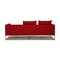 Sofá de tres plazas de tela roja de B & b Italia / C & b Italia, Imagen 8