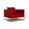 Red Tight Fabric Armchair from B&b Italia / C&b Italia 1