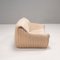 Two Seat Beige Biscuit Sandra Sofa by Annie Hiéronimus for Cinna Line Roset, 1970s, Image 4