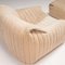 Beige Sandra Armchair & Footstool by Annie Hiéronimus for Ligne Roset, 1970s, Set of 2, Image 5