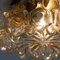 Amber Glass Wall Lights Sconces by Helena Tynell for Glashütte Limburg 17