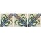 Antike Hemixem Keramikfliesen von Gilliot Frères, 1930er, 4er Set 4
