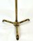 Brass Bamboo Simulated Floor Lamp with Tripod Base in the Style Maison Baguès 3