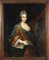 Retrato de mujer noble, siglo XVIII, óleo sobre lienzo, enmarcado, Imagen 1