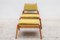 German Hunting Lounge Chairs & Ottoman by Werkstätten Hellerau, 1950s, Set of 2, Image 3