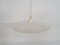 Lampe à Suspension en Métal Blanc dans le Style de Louis Poulsen, Danemark, 1960s 6