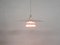 Lampe à Suspension en Métal Blanc dans le Style de Louis Poulsen, Danemark, 1960s 4