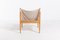 Scandinavian Mid-Century Modern Safari Armchair by Erik Worts for Eilersen, Image 6