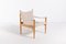 Fauteuil Safari Mid-Century Scandinave par Erik Worts pour Eilersen 1