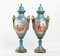 19th Century Porcelain Vases from Sèvres, Set of 2 2