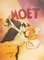 Affiche Couple Moët Champagne par Vince McIndoe 1