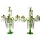 19 Century Bohemian Candelabras, Set of 2 1