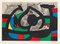 Joan Miró, Le Lézard Aux Plumes Dor, Lithograph, 1971 1