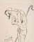 Marcel Vertès, figura de hombre, dibujo original de tinta china, mediados del siglo XX, Imagen 1