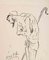 Marcel Vertès, Figure of Man, Original China Ink Drawing, Mid 20th-Century 1