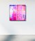 Danny Giesbers, Pink Lush, 2021, acrylics, epoxy resin, phosphorescence on wood 4