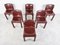 Vintage Model 4875 Chairs by Carlo Bartoli for Kartell, 1970s, Set of 6 6
