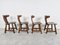 Vintage Brutalist Dining Chairs, Set of 4, 1960s 3