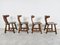 Vintage Brutalist Dining Chairs, Set of 4, 1960s, Image 3