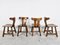 Vintage Brutalist Dining Chairs, Set of 4, 1960s, Image 6