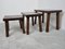 Vintage Brutalist Nesting Tables, 1960s, Set of 3, Image 7