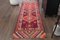 Turkish Handmade Wool Kilim Runner Rug in Purple 2