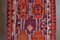 Turkish Handmade Wool Ikat Oushak Hallway Runner Rug, Image 9