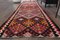 Tapis de Couloir Ikat Oushak Fait Main en Laine, Turquie 3