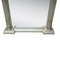 Neoclassical Regency Rectangular Silver Hand Carved Wooden Mirror, 1970s, Image 4