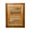 Neoklassizistischer rechteckiger Regency Spiegel aus handgeschnitztem Holz 3