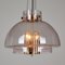 Vintage Glass Chandelier from Limburg, Image 2