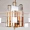 Vintage Glass Chandelier from Limburg, Image 3