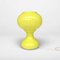 Yellow Glass Table Lamp, 1970s 5