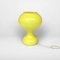 Yellow Glass Table Lamp, 1970s 1