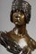Georges Coudray, Hypoaiade, 19th Century, Bronze Bust, Image 8