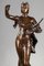 Después de Henri-Louis Levasseur, Muse Des Bois, Escultura de bronce del siglo XIX, Imagen 8