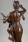 Dopo Henri-Louis Levasseur, Muse Des Bois figura, XIX secolo, scultura in bronzo, Immagine 16