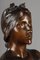 Dopo Henri-Louis Levasseur, Muse Des Bois figura, XIX secolo, scultura in bronzo, Immagine 14
