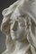 Antoine Nelson, Réflexion, Late 19th Century, Marble Bust, Image 16