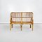 Italian Mid-Century Modern Rattan Bench with Armrests, 1960s 4