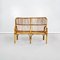 Italian Mid-Century Modern Rattan Bench with Armrests, 1960s, Image 4