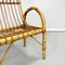 Italian Mid-Century Modern Rattan Bench with Armrests, 1960s, Image 6
