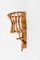 Mid-Century French Rattan Sconce Lantern by Louis Sognot, 1950s, Image 4