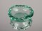 Mid-Century Italian Sommerso Murano Crystal Green Glass Decorative Bowl, 1960s 3